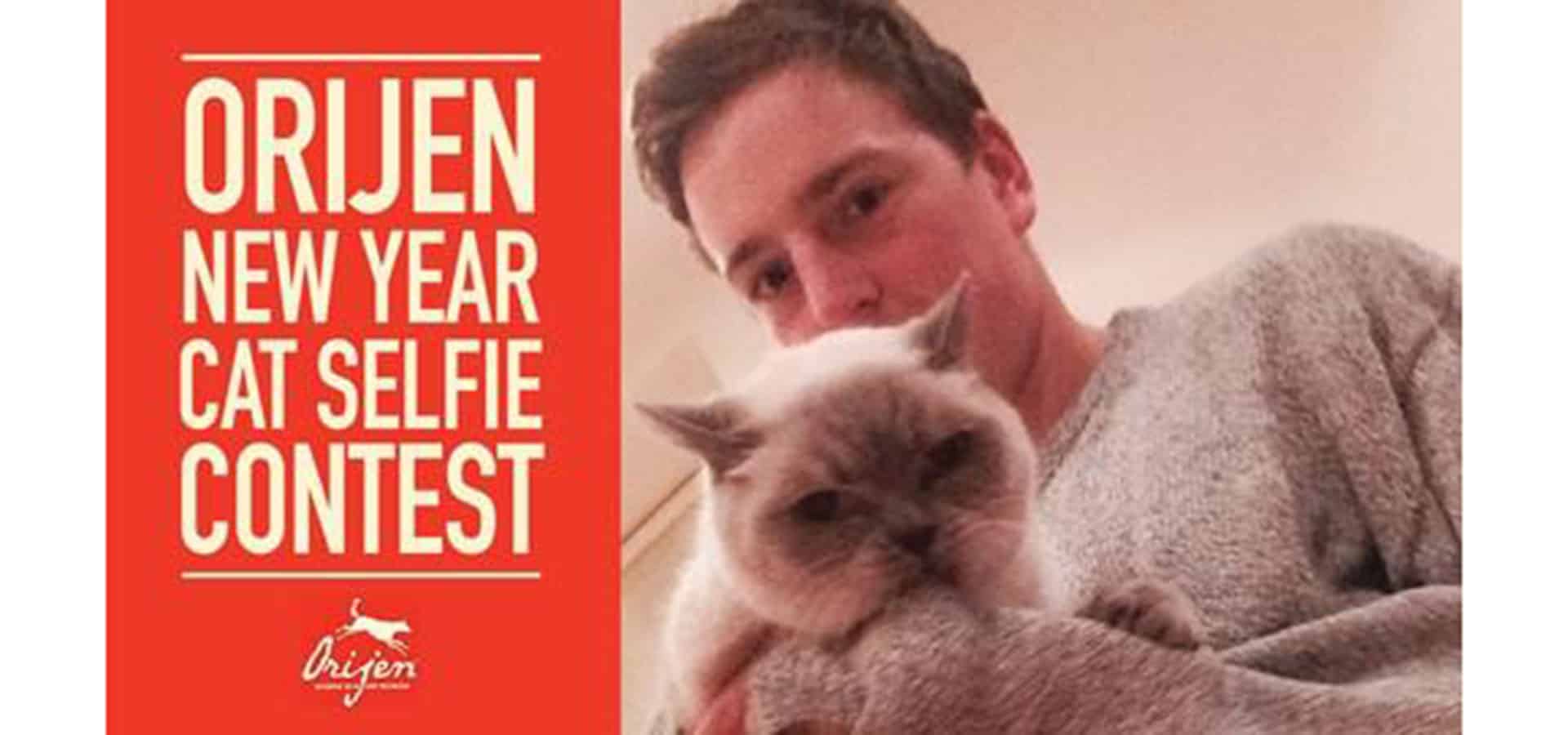 ORIJEN New Year Cat Selfie Competition
