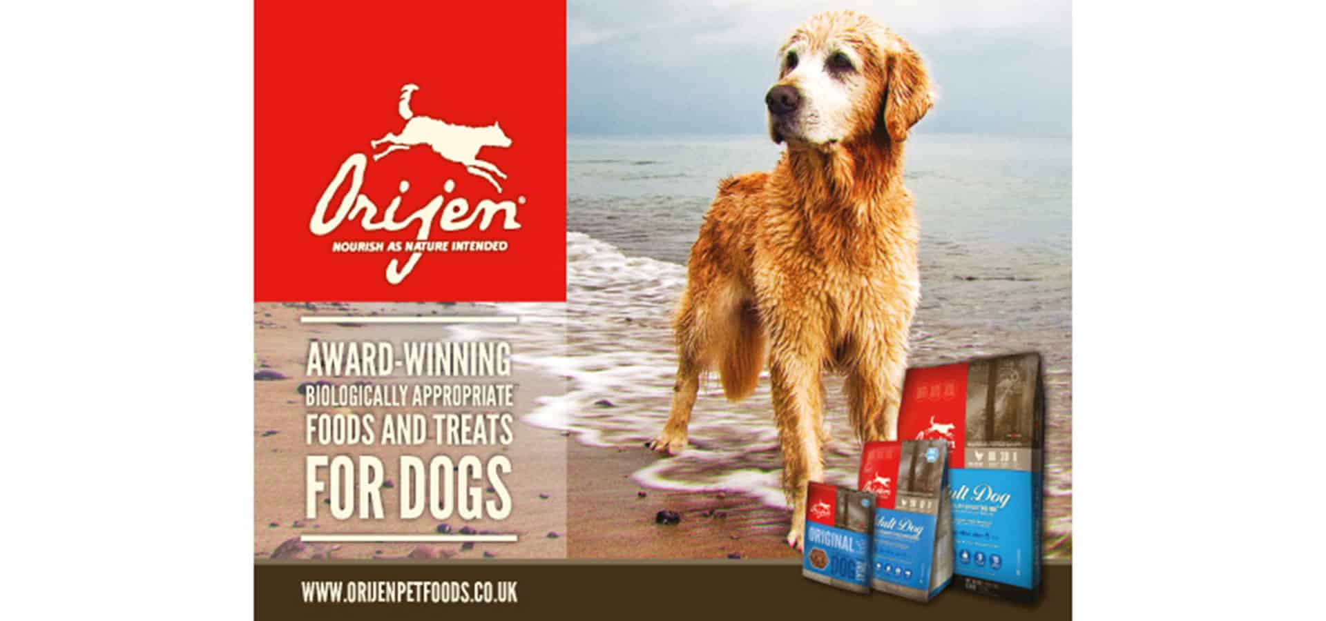 ORIJEN proud sponsors of Crufts