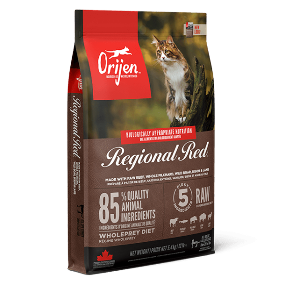 ORIJEN Regional Red Cat - front of bag.