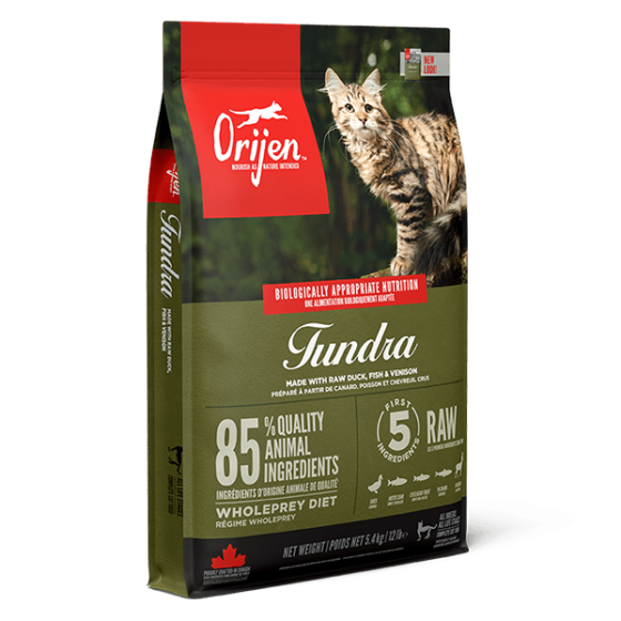 ORIJEN Tundra Cat - front of bag.
