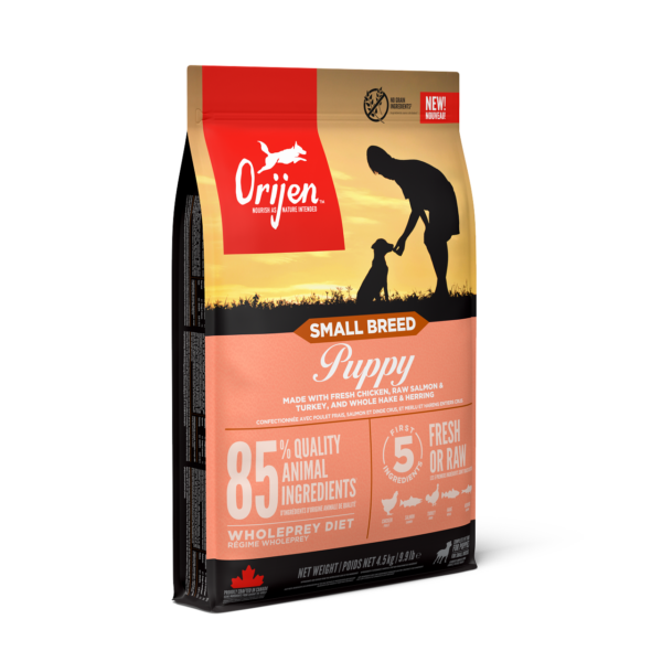 ORIJEN Small Breed Puppy Front Right 4.5kg